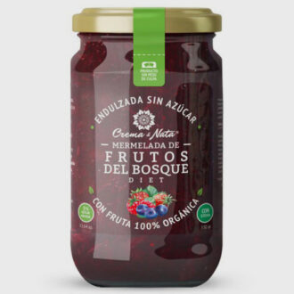Mermelada diet Frutosdelbosque CREMA Y NATA 330gr