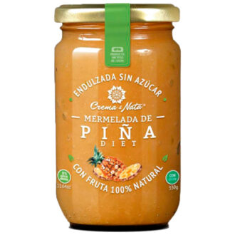 Mermelada diet piña CREMA Y NATA 330gr