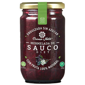 Mermelada diet Sauco CREMA Y NATA 330gr