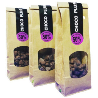 Mini corazones Dark Milk 50% 150gr Chocoplus