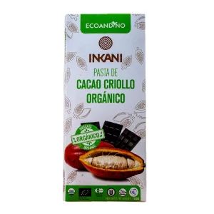 Pasta de Cacao 100gr Ecoandino