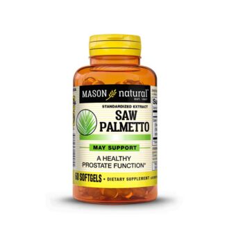 Saw Palmetto en Cápsulas Blandas 160 mg x 60 u - Mason Natural