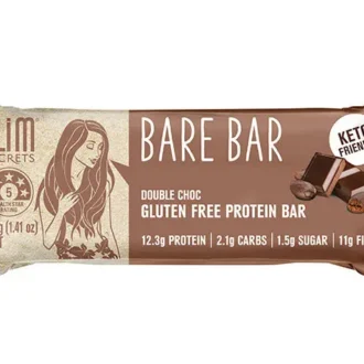 Bare Bar Doble Chocolate – Barra De Proteína – 40 G – Slim Secrets