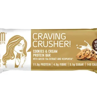 Craving Crusher Cookies & Cream – Barra De Proteína – 40 G – Slim Secrets