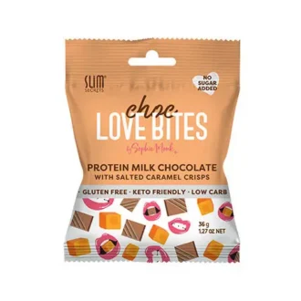 Milk Chocolate Salted Caramel – Bites – 36 G – Slim Secrets