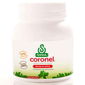 Stevia pura organico en polvo 50gr Coronel