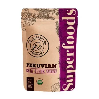 Chia Negra – Semillas Orgánicas – 227g – The Super Food Company